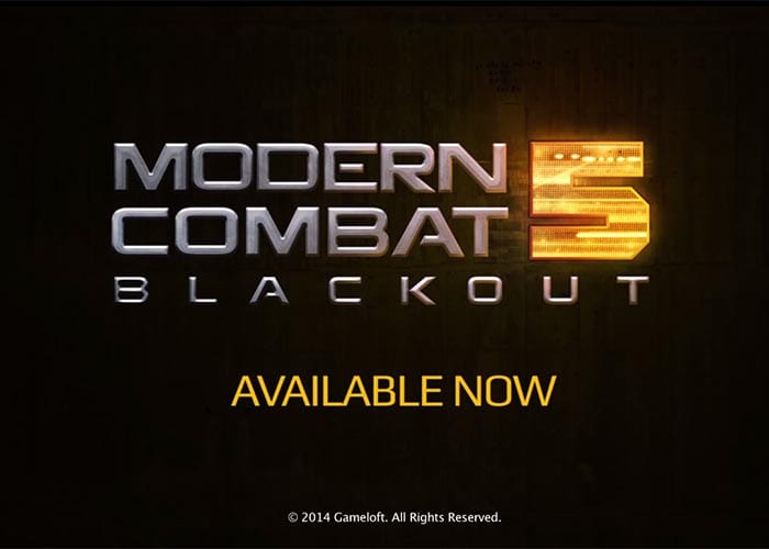 Modern Combat 5: Blackout pasa a ser free-to-play
