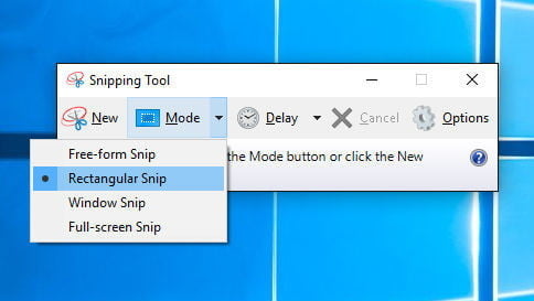 how to make a screenshot pc windows snipping tool 720x720