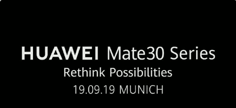 The Huawei Mate 30 series will be presented on September 19 »ERdC