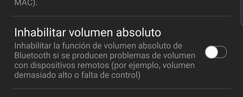 Absolute volume