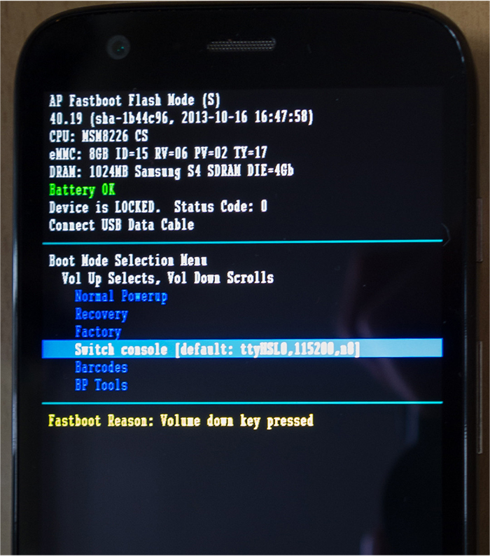 moto-g-fastboot "width =" 700 "height =" 794 "srcset =" https://funzen.net/wp-content/uploads/2019/10/1570910644_384_TUTORIAL-Relive-your-Motorola-Moto-G-if-it-suffers-a.jpg 700w, https: //www.proandroid.com/wp-content/uploads/2015/01/moto-g-fastboot-264x300.jpg 264w, https://www.proandroid.com/wp-content/uploads/2015/01/moto -g-fastboot-624x707.jpg 624w "sizes =" (max-width: 700px) 100vw, 700px "/></li>
<li>We will connect the Motorola Moto G to the computer so that it <strong>install all necessary drivers</strong>, since they are not the same when having the device turned on than in â€œfastbootâ€� mode.</li>
<li>Once the drivers have been installed <strong>unzip the downloaded files and enter the ROM files into the ADB Tools folder</strong>, to have everything ready for the final step.<img decoding=