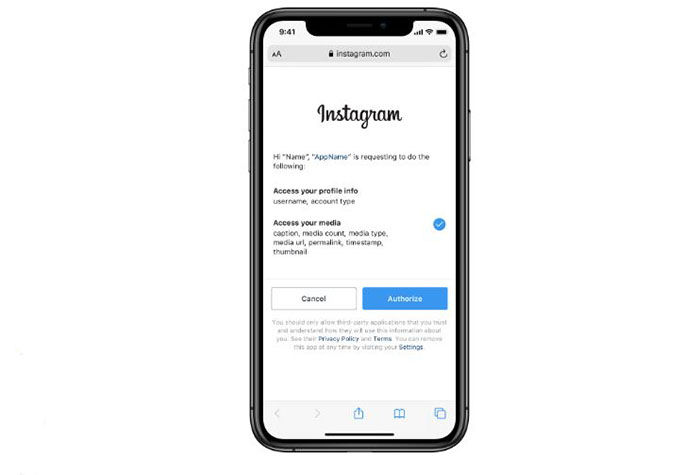Instagram share data with third parties "width =" 700 "height =" 475