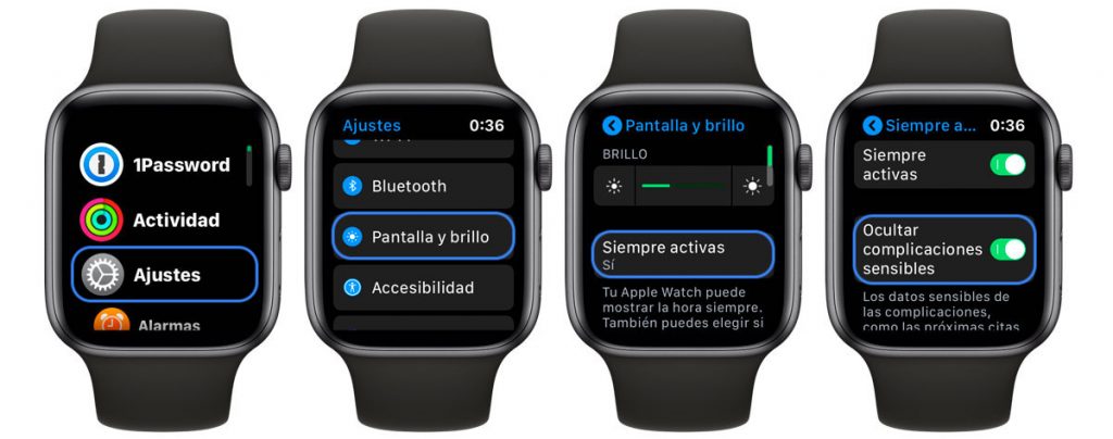 protect sensitive notifications on Apple Watch