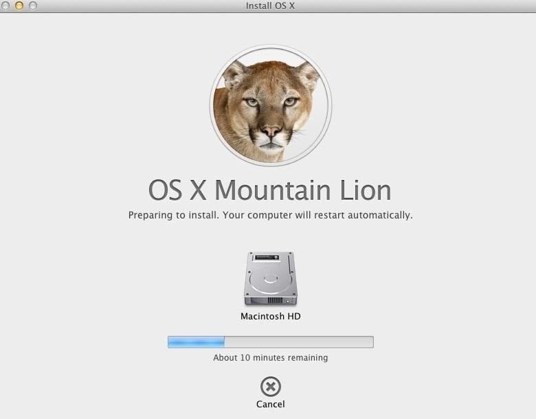 How to upgrade to Mountain Lion from Leopard (OS X 10.5 to 10.8)