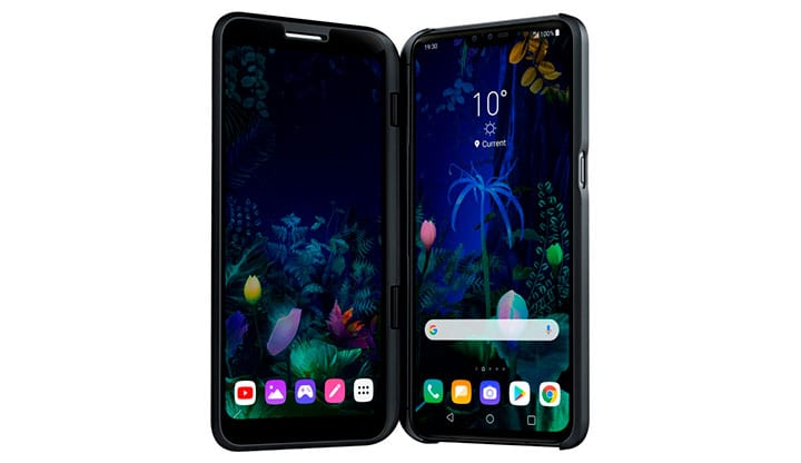 LG V50 ThinQ 5G: two screens show more than one