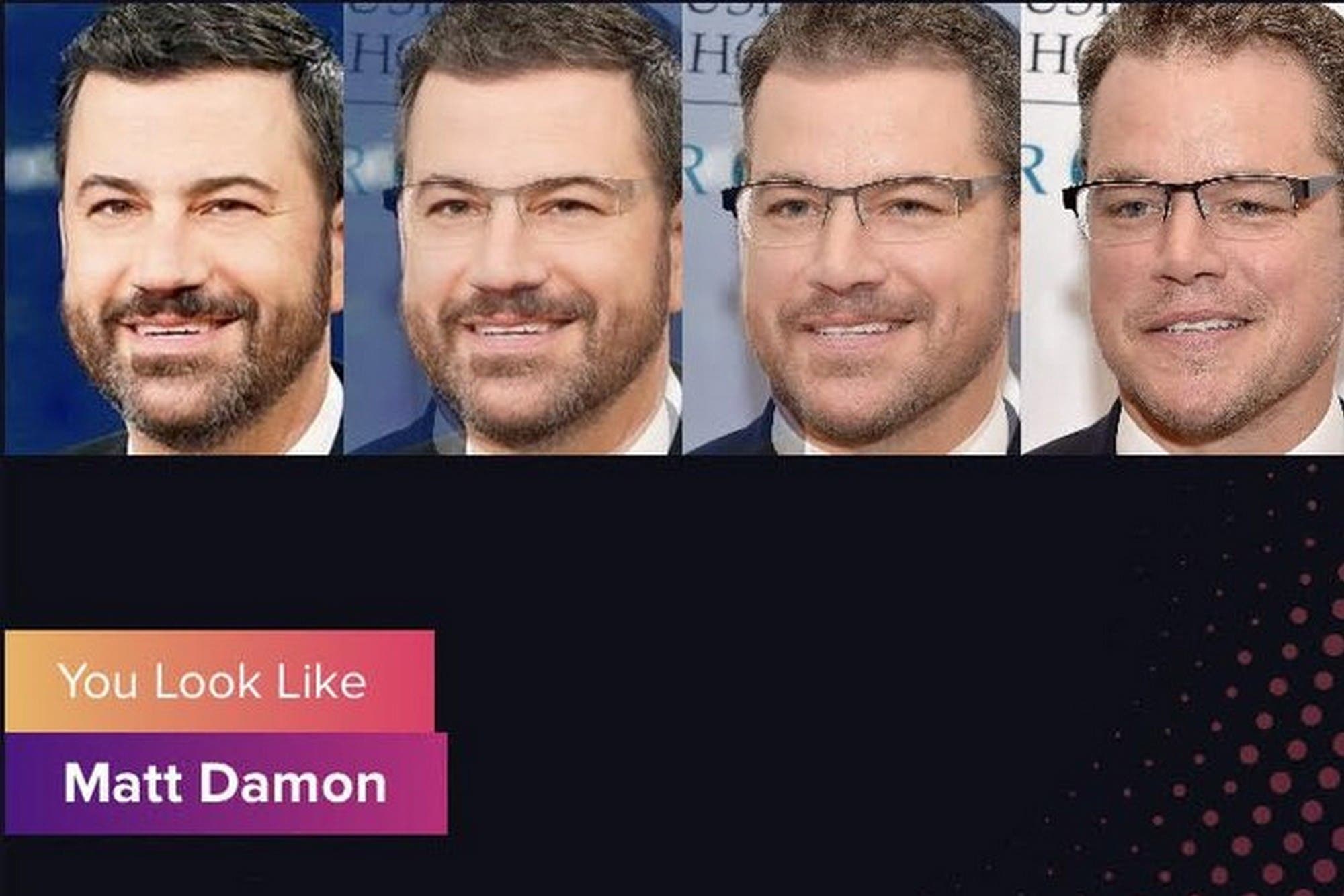 This is Gradient, the app that tells you what your face looks like