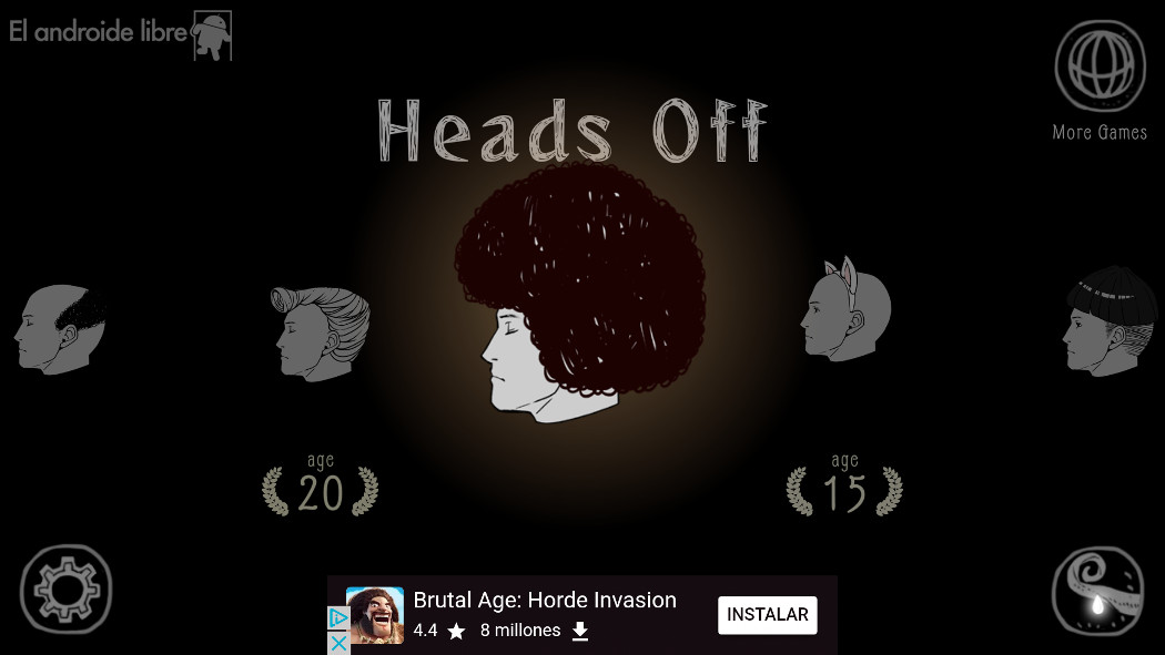The most sinister and psychedelic game in the Play Store: Heads Off