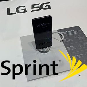 Sprint start selling the 5G version of LG V50