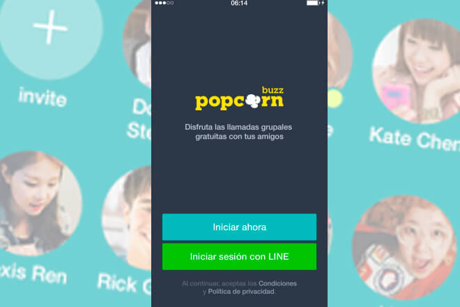 Popcorn Buzz allows you to make free group calls of up to 200 users