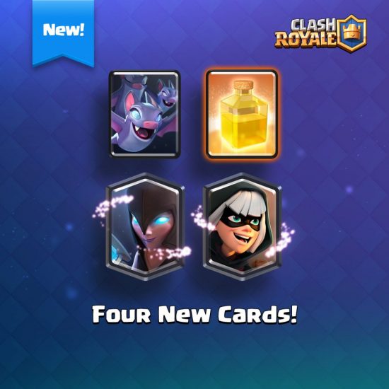 new Clash Royale cards