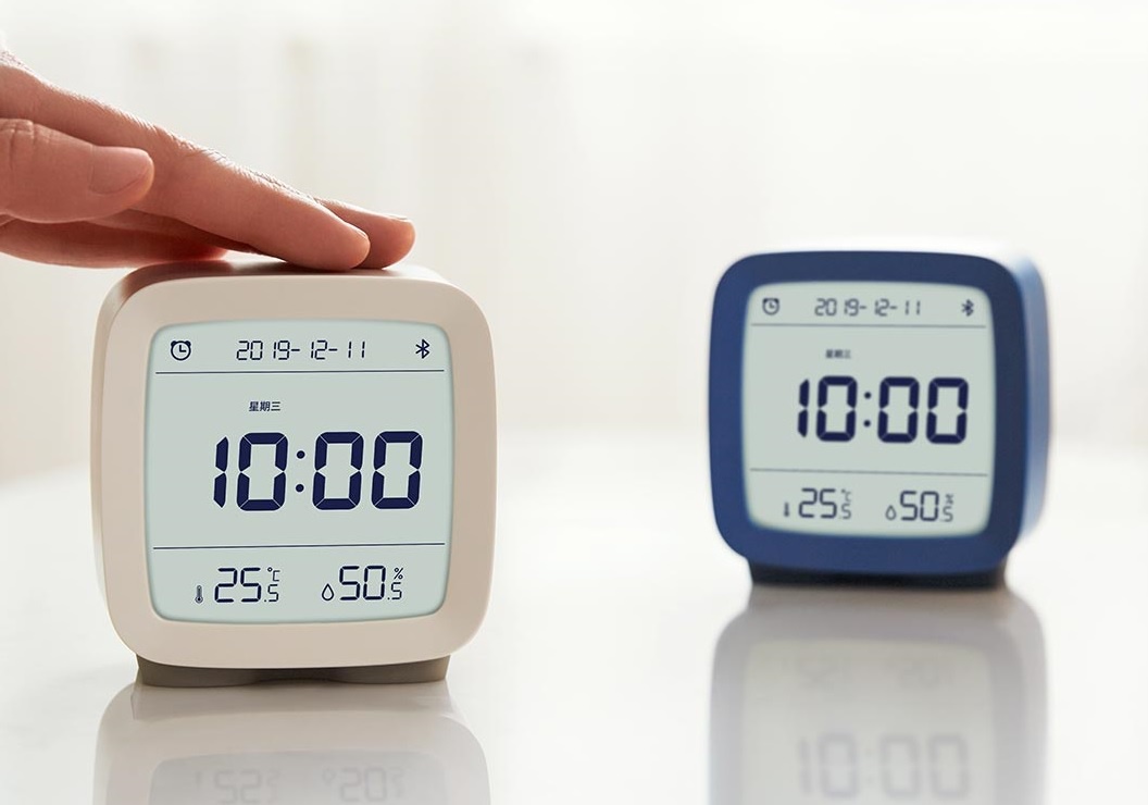 Xiaomi smart alarm clock with light, humidity sensor and ms