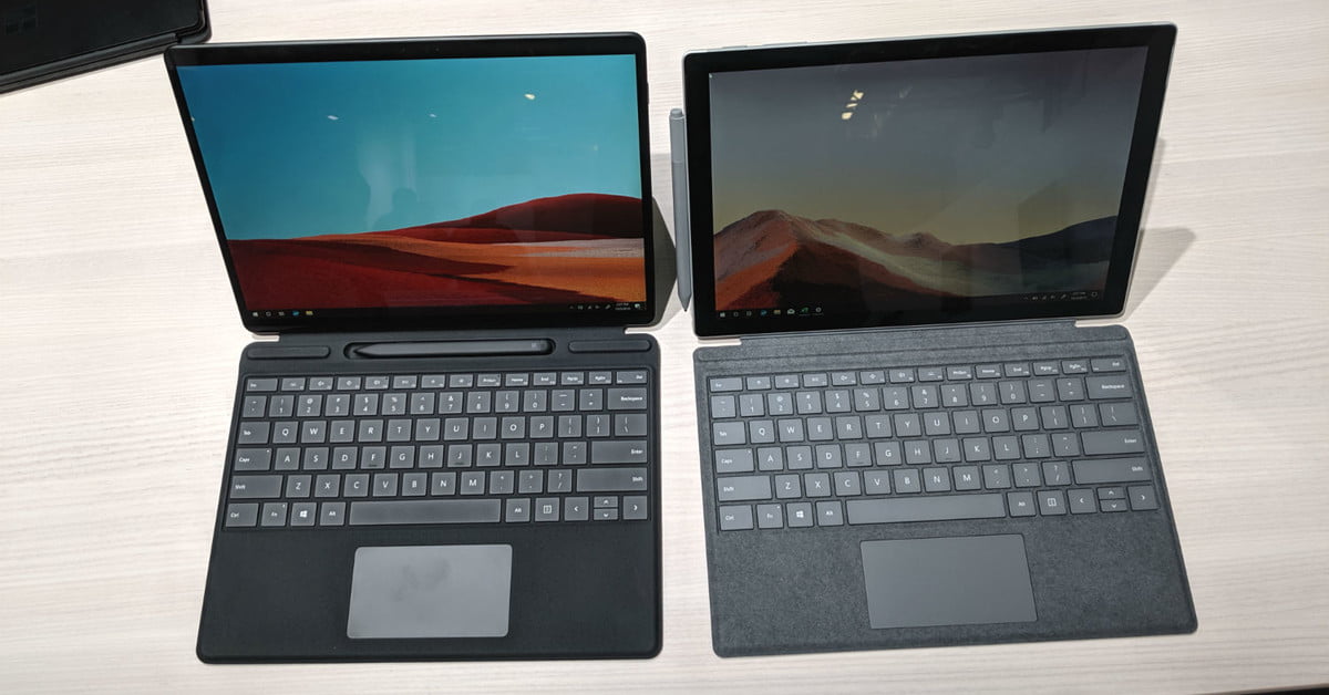 Apple vs Microsoft: we compare the iPad Pro with the Surface Pro 7