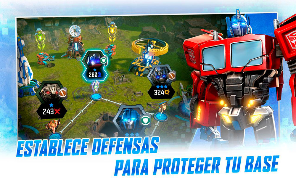 Transformers: Fighters, intense robotic fighting