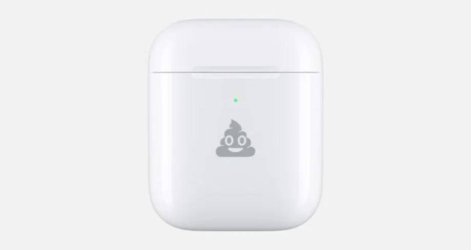 Apple now lets you record an emoji in the Airpods box »ERdC