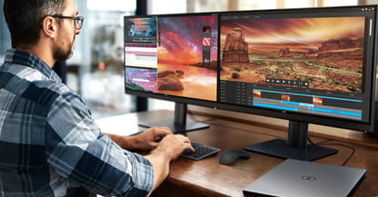 We explain how to configure two monitors in Windows 10