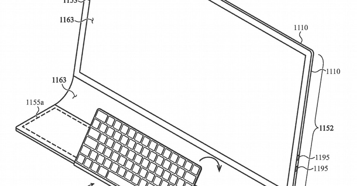 Apple patents an iMac that integrates monitor and keyboard