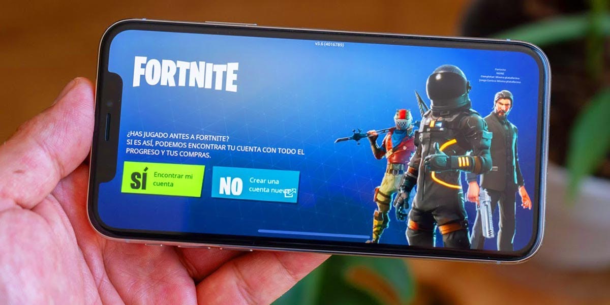 How many MB does a game of Fortnite spend on mobile?