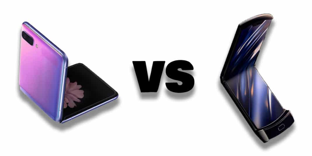 Motorola RAZR vs Samsung Galaxy Z Flip: comparison and differences