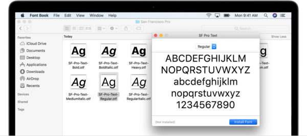 Cómo Instalar y Eliminar Tipos de Letra en Ordenadores Mac