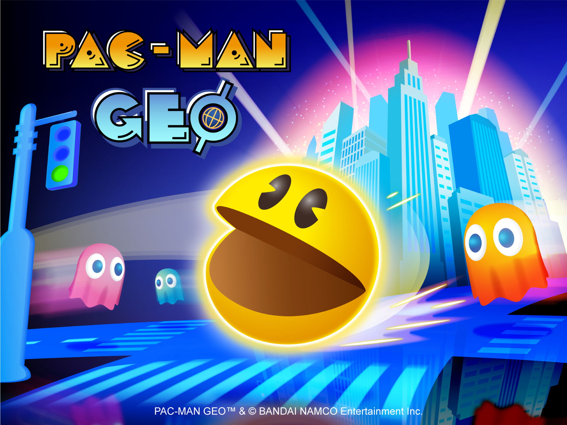 PAC-MAN GEO the perfect union between an arcade classic and Google Maps