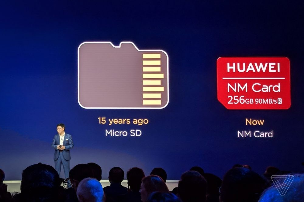 NM Card, Huawei's new memory format that will compete with traditional microSD