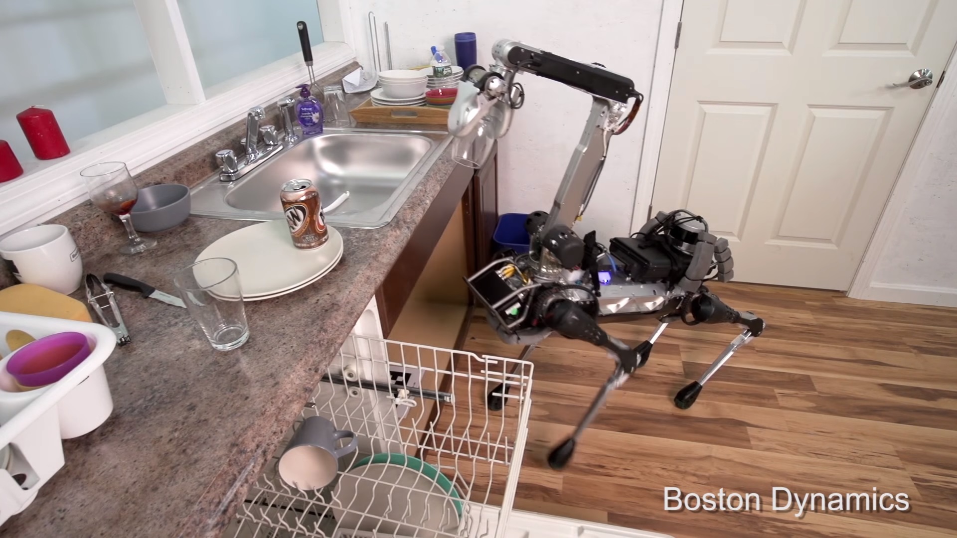 SpotMini is Boston Dynamics' latest can robot focused on homes