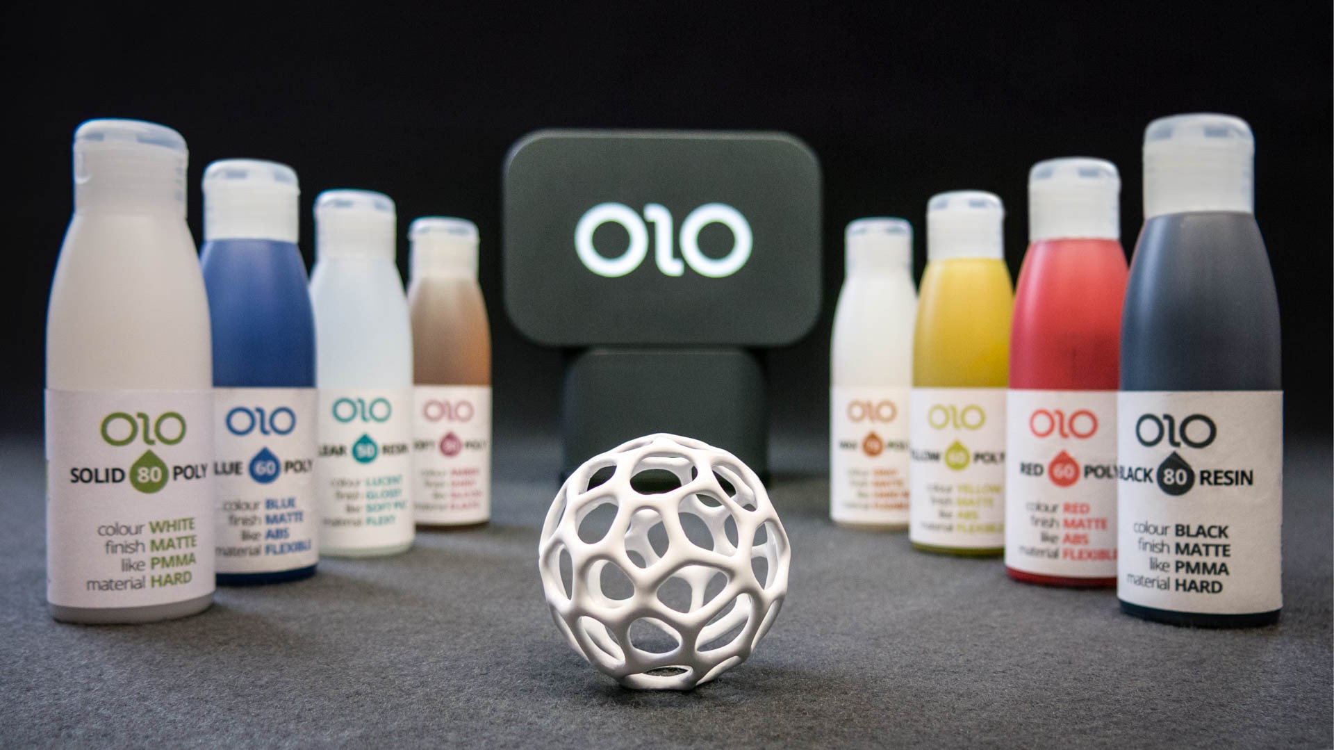 OLO is the first portable 3D printer that works with your cell phone screen