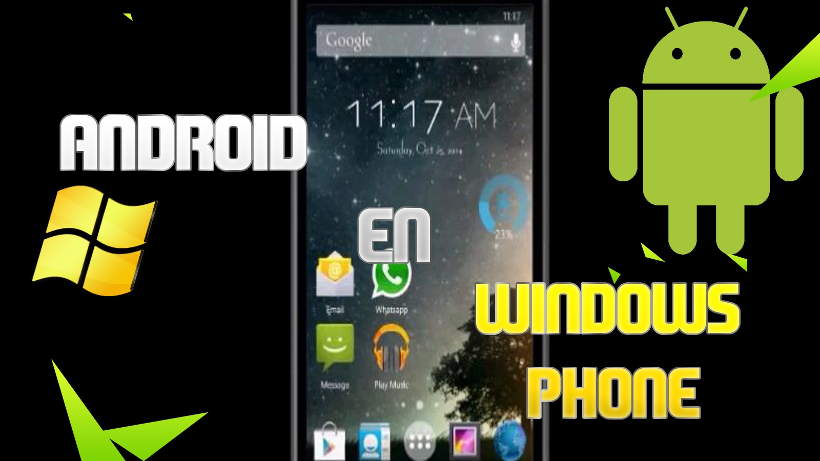 Es posible Instalar Android en Windows Phone