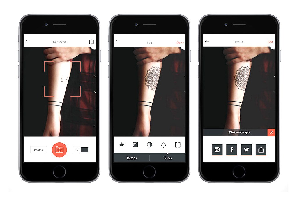 Tattoo testing app