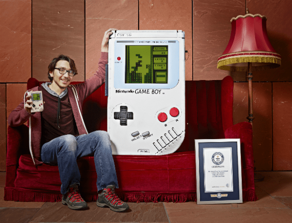 This is the world's largest Game Boy, it works perfect, but you won't be able to carry it in your pocket