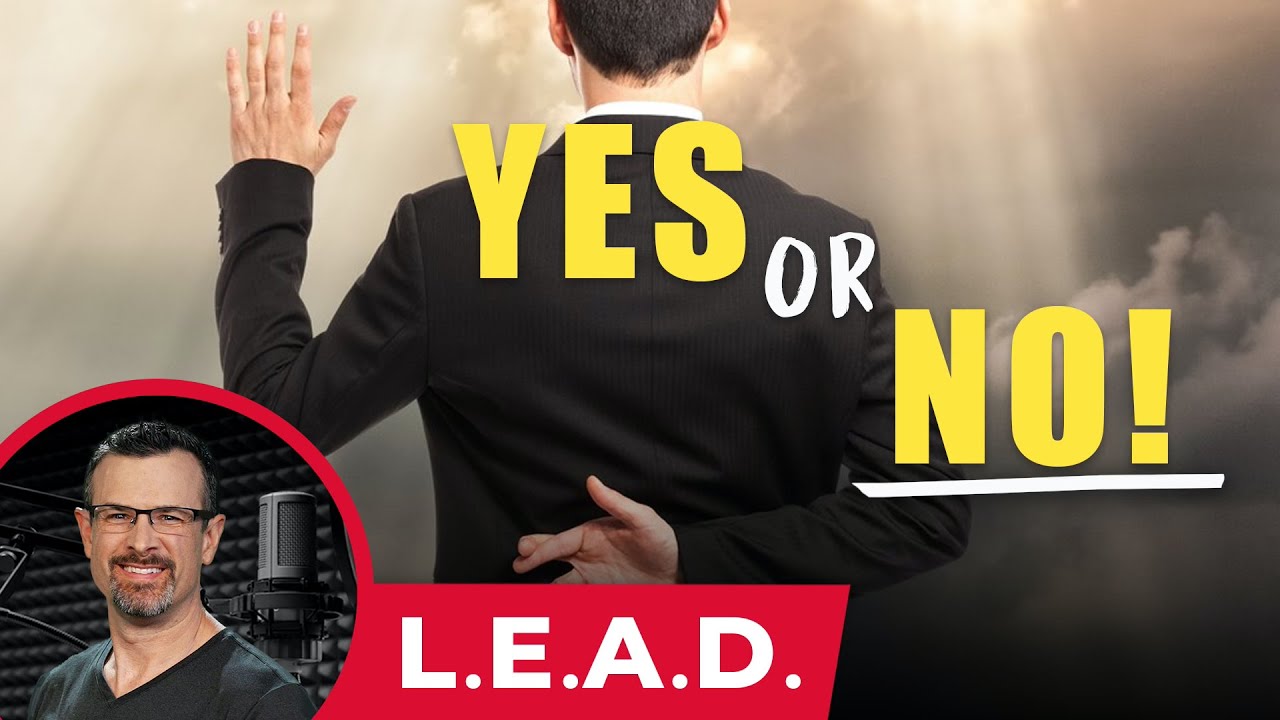let your yes be yes and your no be no