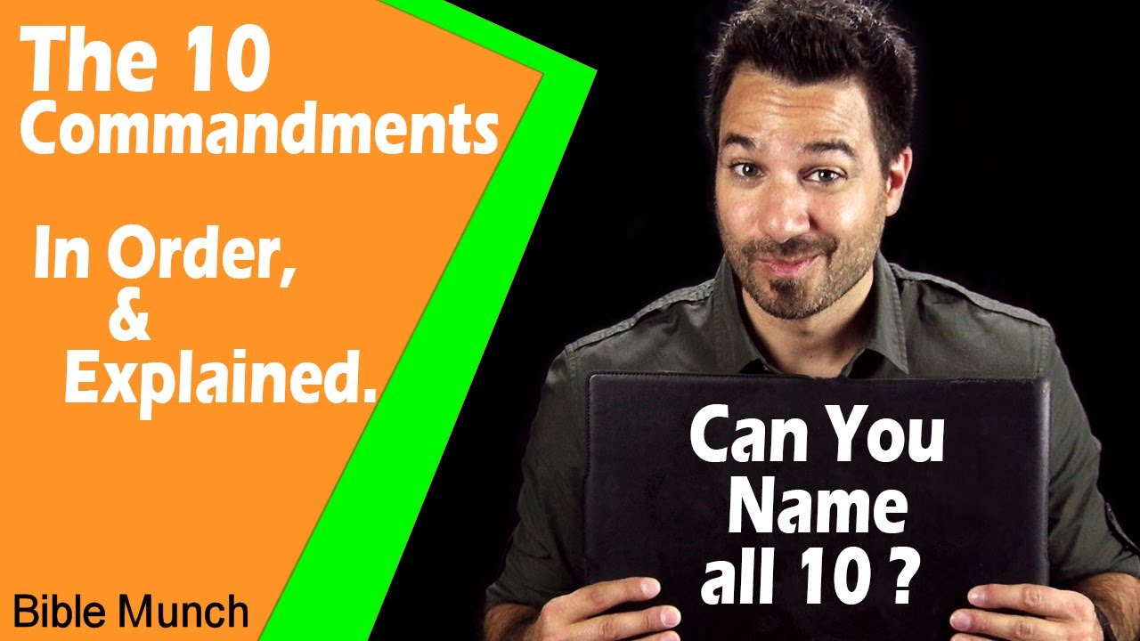 10 Commandments: 7 Keys to Enhance Your Life in 2025 5 the ten commandments in order