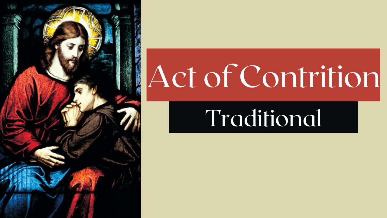 act of contrition prayer