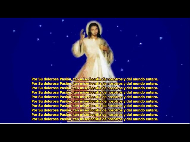 coronilla de la divina misericordia
