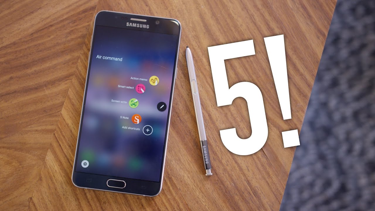 Galaxy Note 5: 7 features that redefine your mobile experience 4 galaxy note 5