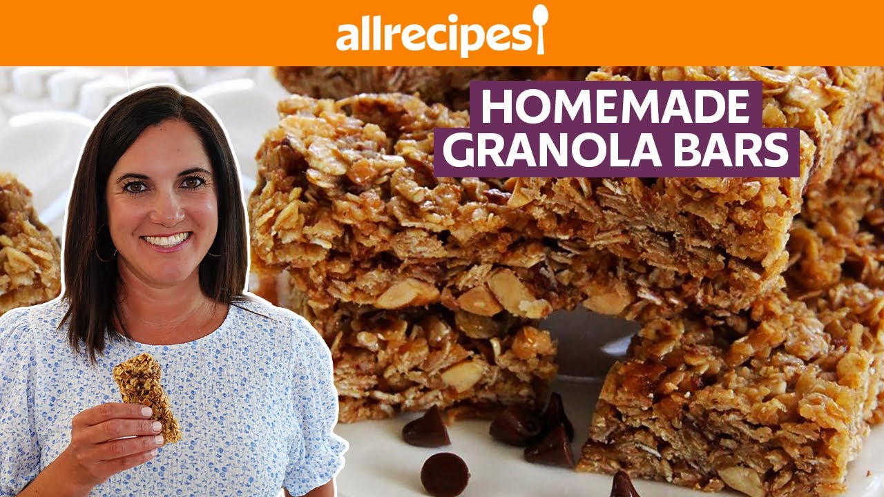 homemade granola bars