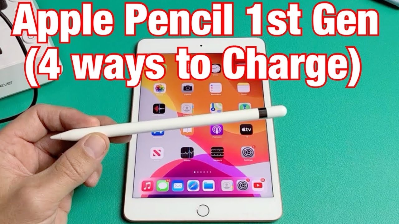 how to charge apple pencil
