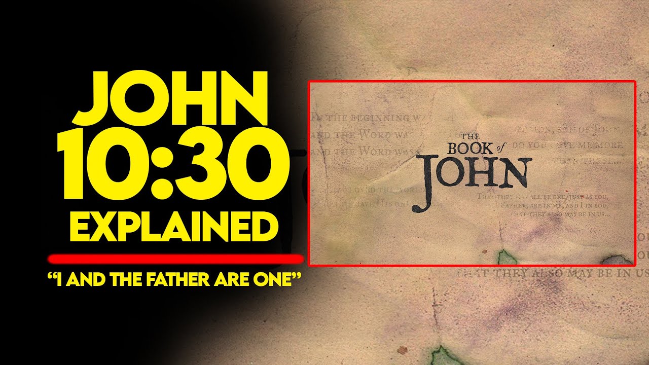 john 10:30