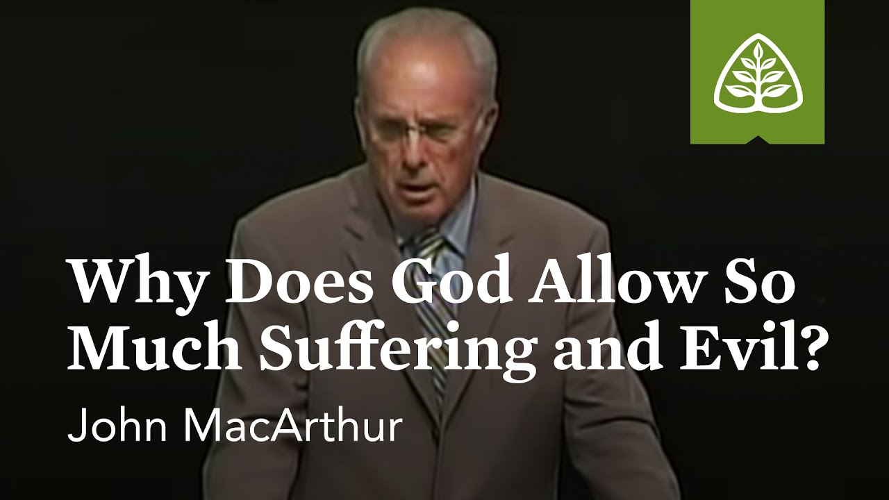 why does god allow suffering